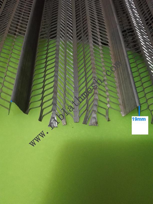 23m Expanded Metal Lath Rib Height 19mm High Strength Hole Size 7*11mm