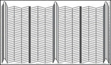 Rib Lath Construction Permanent Steel Formwork Width 600mm