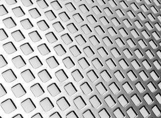 1x2M Decorative Perforated Sheet Metal Panels PVC Coated Hold Size 0.5-8.0mm