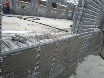 0.3mm Thickness Metal Rib Lath , Construction Plaster / Render Galvanized Lath Mesh