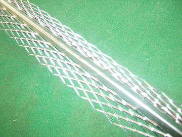 Drywall Metal Galvanized Angle Bead 0.4mm Thickness 50 / 70mm Flange