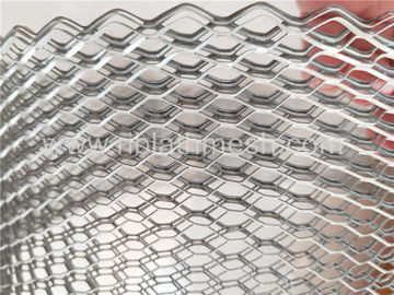 Durable Expanded Metal Grating , Galvanized Expanded Metal Lath 0.40mm Width