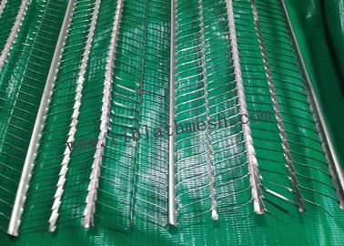 JF0704 2.4m Length Expanded Metal Rib Lath 5mm Tendons For Industrial Building