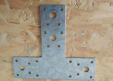 1.0mm Galvanized Wooden Connectors Anti Split Plates For Wood Construction