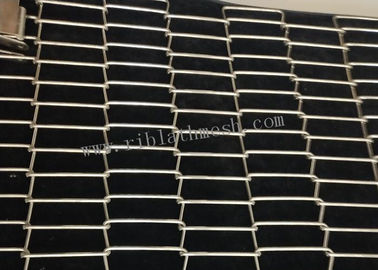 5mm Crimped Decorative Wire Mesh Panels For Cabinet Doors Twill Weave Style