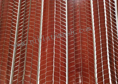 5 Rib 8 Opening Expanded 610mm Galvanized Lath Mesh