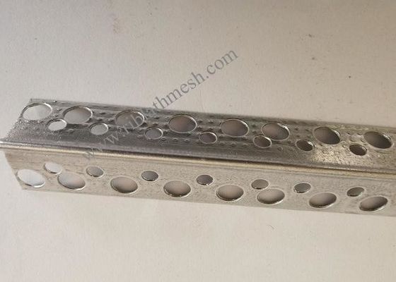 2.5cm Wing Perforated Metal Galvanized Drywall Corner Bead