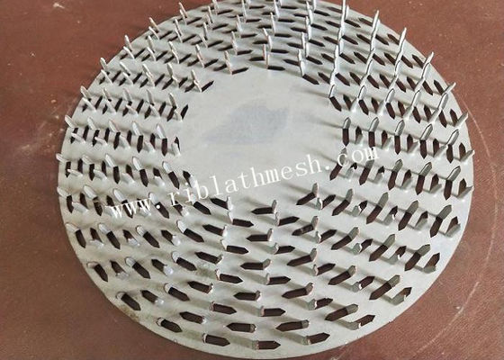 10" Diameter Round 13.5mm Length Spikes Anti Split Plates