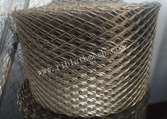 SS304 Anti Cracking 480g Brick Wall Wire Mesh 0.35MM Thickness