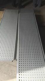 Round Hole Perforated Sheet Metal Panels Corrosion Resistance Metal