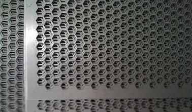 1x2M Decorative Perforated Sheet Metal Panels PVC Coated Hold Size 0.5-8.0mm