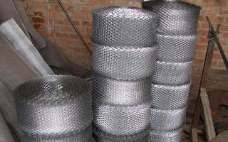 20-25cm Width Expanded Metal Lath Reinforcing Galvanized Coil Mesh