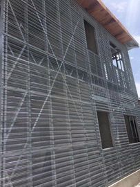 0.3mm Thickness Metal Rib Lath , Construction Plaster / Render Galvanized Lath Mesh