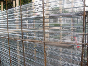 Wall Structure Galvanized Expanded Metal Lath 10cm Rib Distance Formwork Mesh