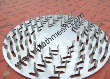 50mm Diameter Anti Split Plates , Hot Galvanized Steel Truss Nail Plates