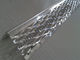 Drywall Aluminium Angle Bead , Round Nose Metal Angle Bead With Diamond Mesh Wings