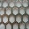 Architectural Decoration Hexagonal Perforated Sheet Guards 79%-80% Open Area