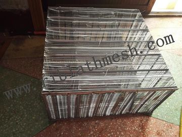 Galvanized Metal Rib Lath Box 0.3-0.4mm Thickness Silver Color Building Materials