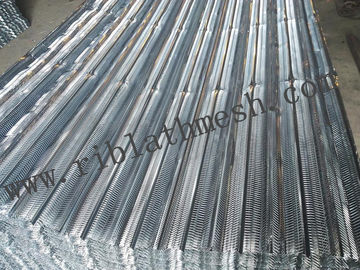 Galvanized Metal Rib Lath Box 0.3-0.4mm Thickness Silver Color Building Materials