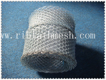 0.3-0.6mm Thickness Galvanized Steel Stucco Netting For Partition Slabs / Paving