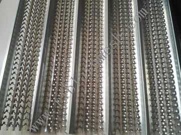 Galvanized High Ribbed Formwork 21mm Rib Height U Patterns For Construction