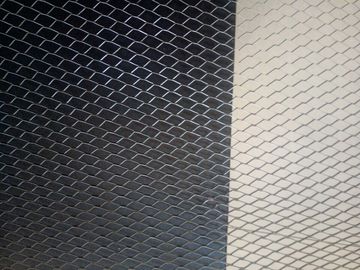 Hot Dip Galvanized Diamond Metal Lath Mesh / Grating For Building Decoration