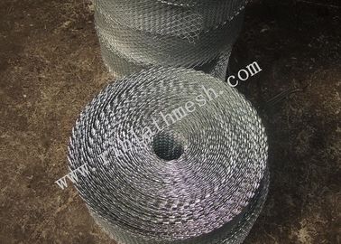 6.5cm width Construction Brick Wall Reinforcing Mesh Coil Mesh Galvanized 500G / M2