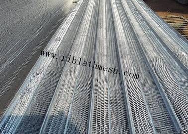 600mm Width Galvanised Rib Lath For Plaster Walls / Suspended Ceilings