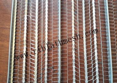 610mm width Galvanized Rib Lath Mesh 1-3m Length 0.3mm Thickness