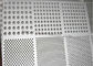 Silver SS Perforated Metal Mesh Decorative Metal Sheets Lowes 0.8mm-100mm Hole Dia