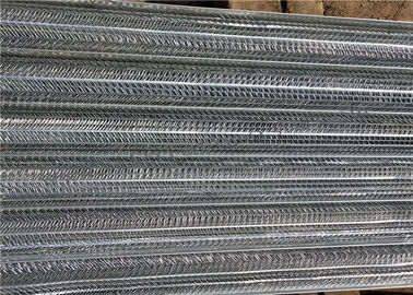 600mm Width  Galvanized Rib Lath Mesh  5mm Tendons High XT0704