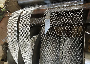 High Performance Expanded Metal Mesh / Expanded Steel Mesh Lath For Brick Wall Construction