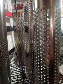 Galvanized 304 Perforated Mesh Panels 2m Length 1m Width ISO Certificated