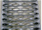 1.5mm Thickness Crocodile Mouth Perforated Metal Mesh For Walkway