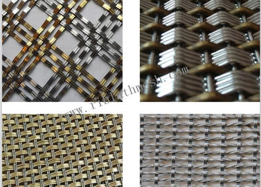 30m Length Stainless Steel Decorative Wire Mesh 0.5mm Wire Dia