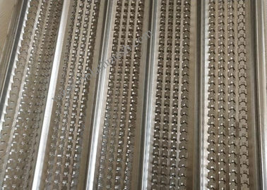 0.45m Width 21mm Rib Height Galvanized HY Rib Mesh  0.40mm Thickness