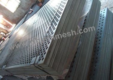 Custom Perforated Metal Mesh Screen , Perforated Sheet Metal Panels