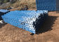 Blue Color Galvanized Integrated System Perforated Steel Mesh For High Rise Buildings