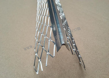 5cm Diamond Mesh  Wing Galvanized Corner Bead 2.8m Length 12*25mm Hole