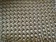 Metal Ring Decorative Wire Mesh For Cabinets , Chain Link Mesh Type，