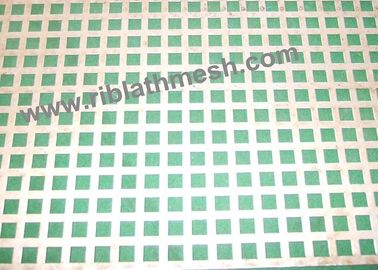 1m Width Rectangular Square Hole Perforated Metal Mesh 0.8mm Thickness