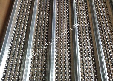 19mm Rib Height  2.5m Length Galvanized HY Rib Mesh U Patterns For Construction