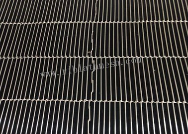 5mm Crimped Decorative Wire Mesh Panels For Cabinet Doors Twill Weave Style