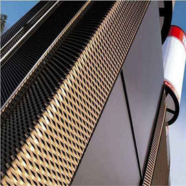 Durable Stainless Steel Expanded Metal Lath 2.0mm Thinckness Mesh Curtain Wall