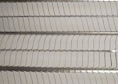 Silver 7*20mm Hole Galvanised Rib Lath 2.5m Length For Industrial Building