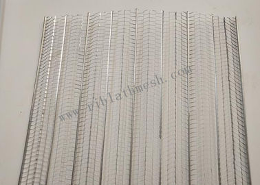 2.13m Length Metal Rib Lath , Galvanized Metal Lath 0.61m Width For Building