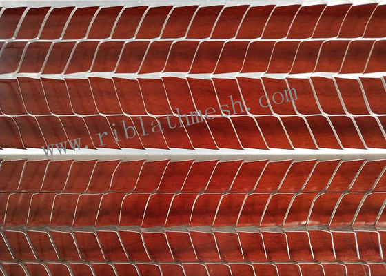 5mm Rib Height Galvanized Expanded Metal Lath 600mm Width