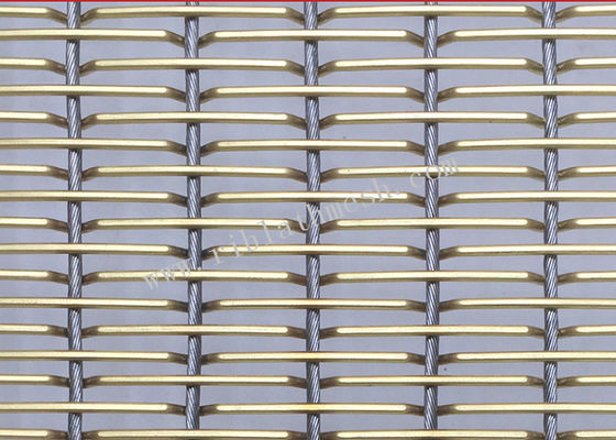 SS316L 10m 0.5mm Dia Decorative Wire Mesh