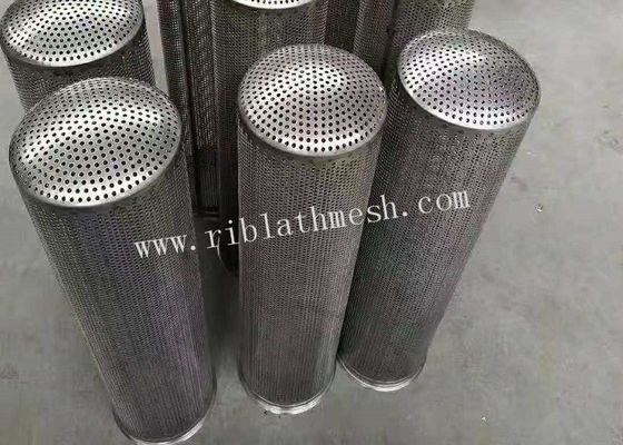 Ss304 Ss316 500mm Length Perforated Metal Pipe