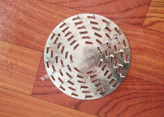 Galvanized 6" Diameter 1.2mm Thickness Perforated Metal Mesh